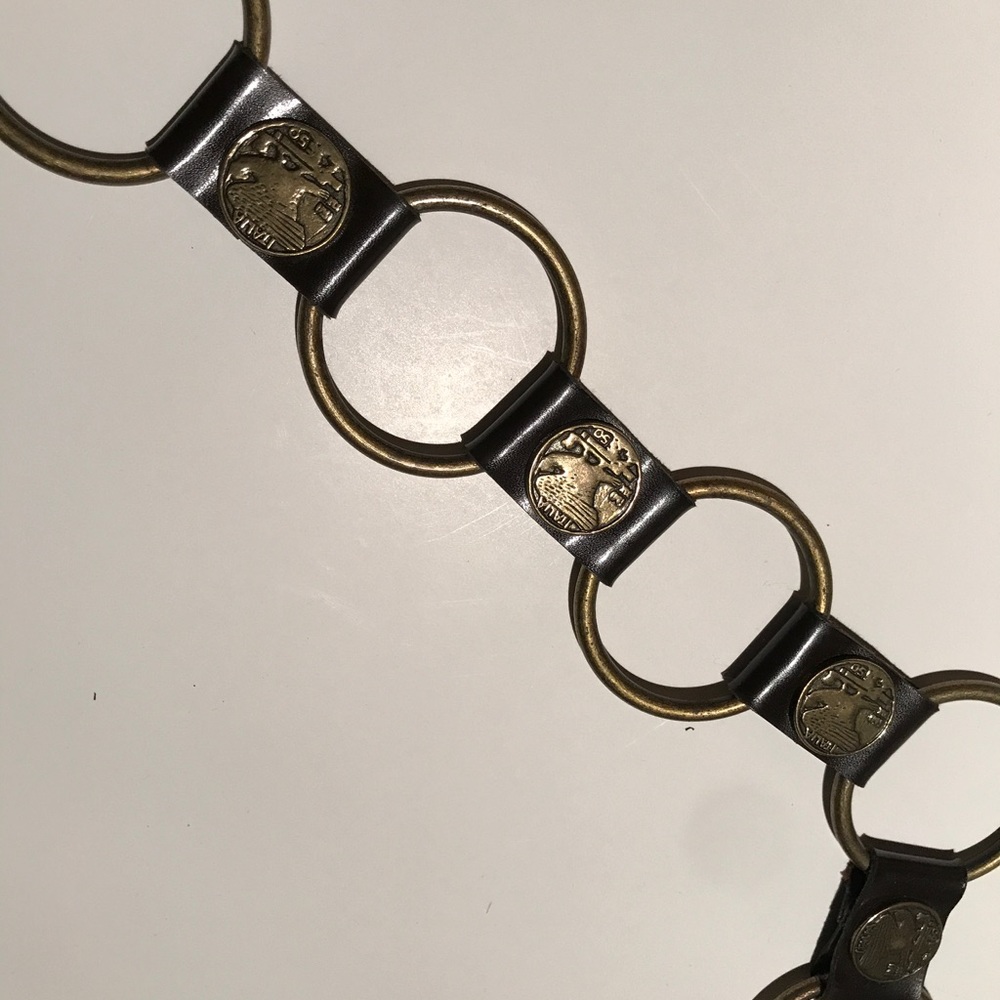 Vintage Italian Leather belt